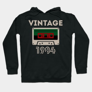 Vintage Cassette Tape - 1984 Hoodie